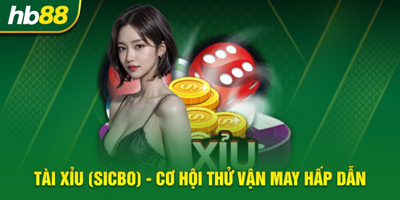 Tài Xỉu (Sicbo) - Cơ hội thử vận may hấp dẫn